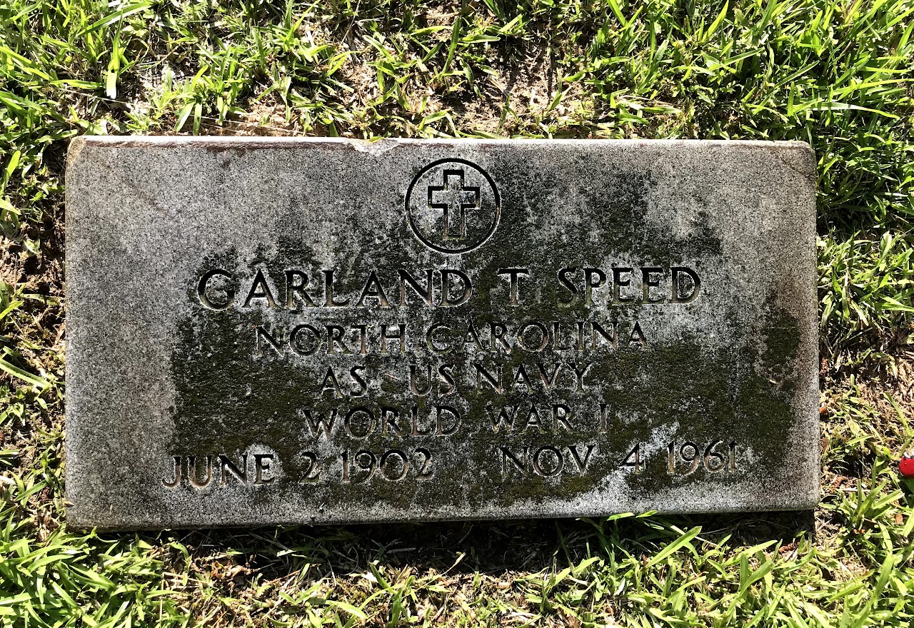 Memorial before cleaning